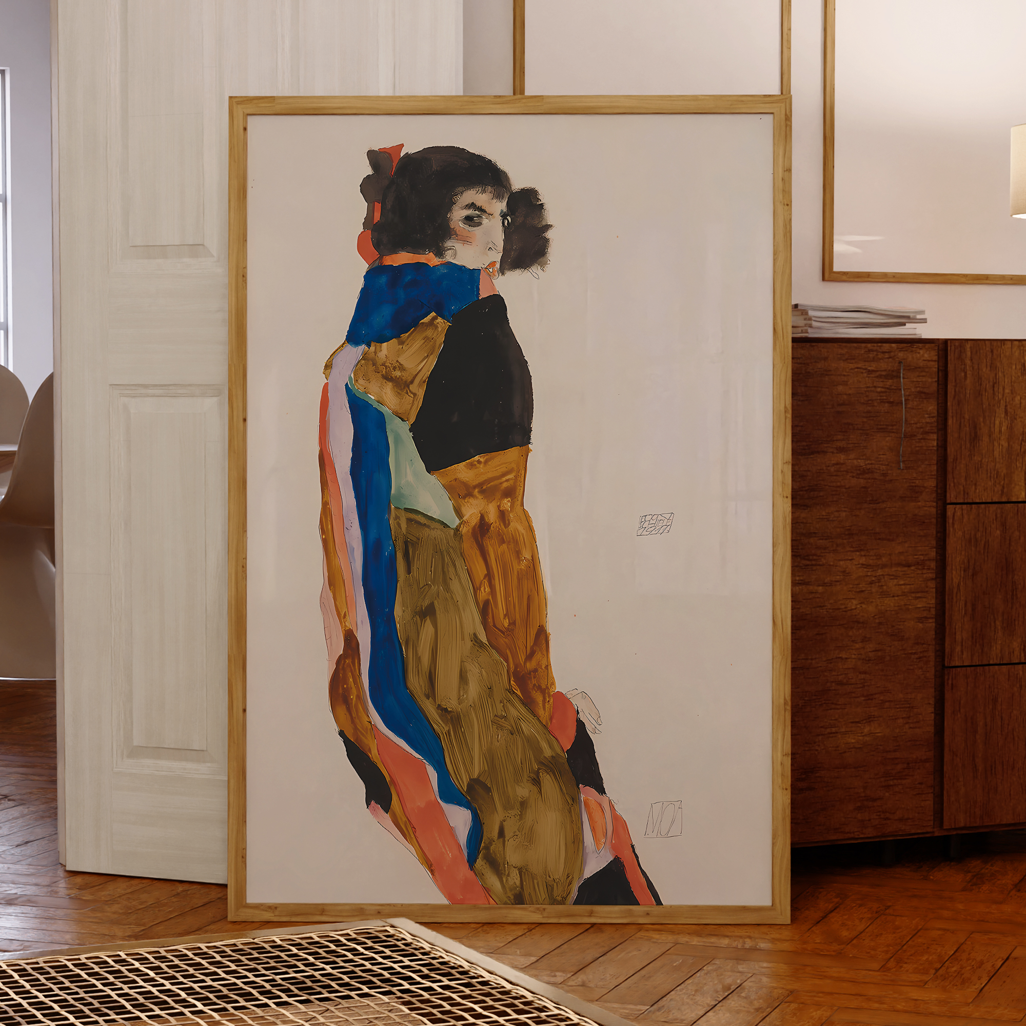 Photography Gallery - Modern Abstract Egon Schiele Moa Vintage