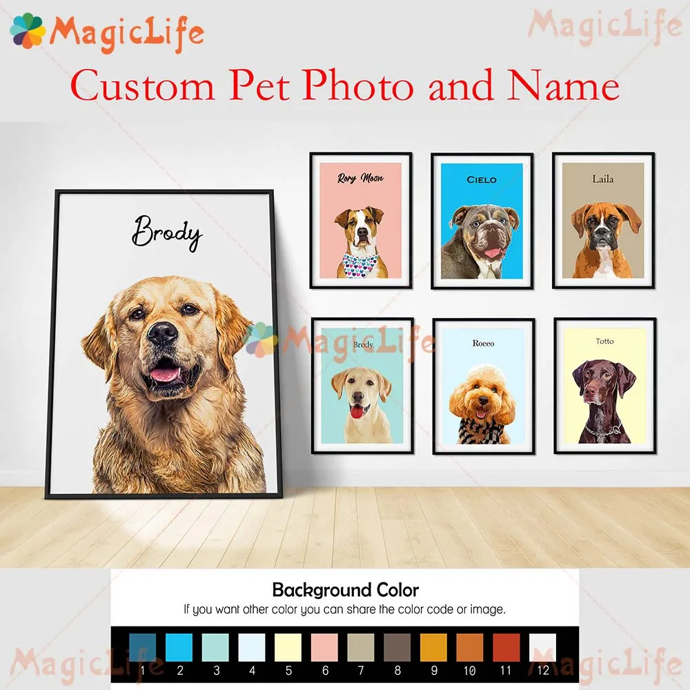 Photography Zone - Custom Pet Photo and Name Animals