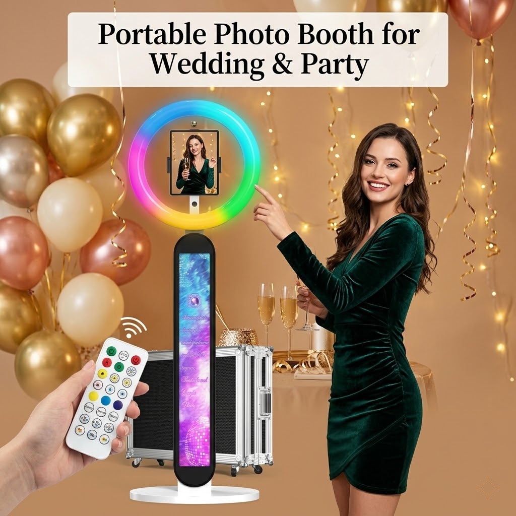 Photography Website - Portable iPad Photo Booth Stand with
