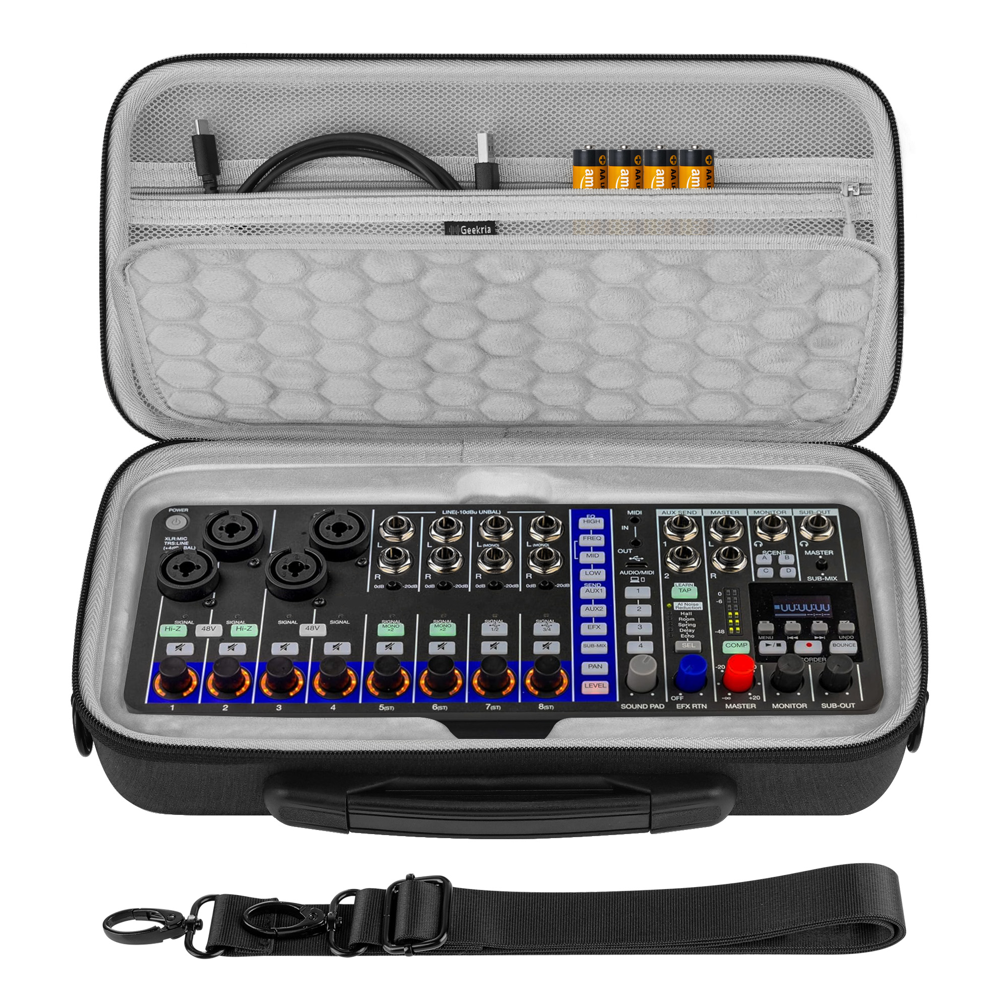 Photography Ratio - Geekria Audio Interface Carrying Case Compatible