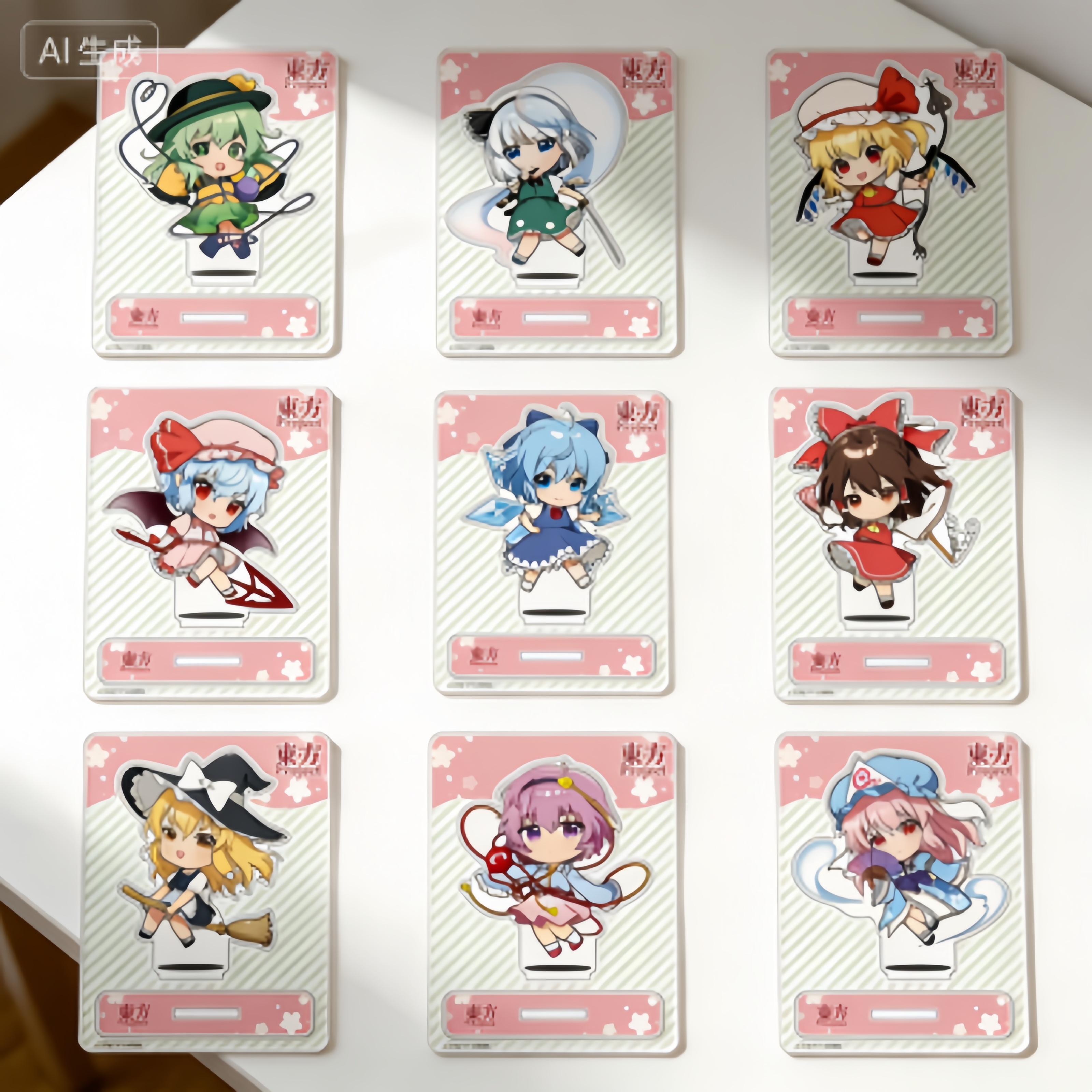 Photography Rules - Wholesale Touhou Project Charm Anime 10cm