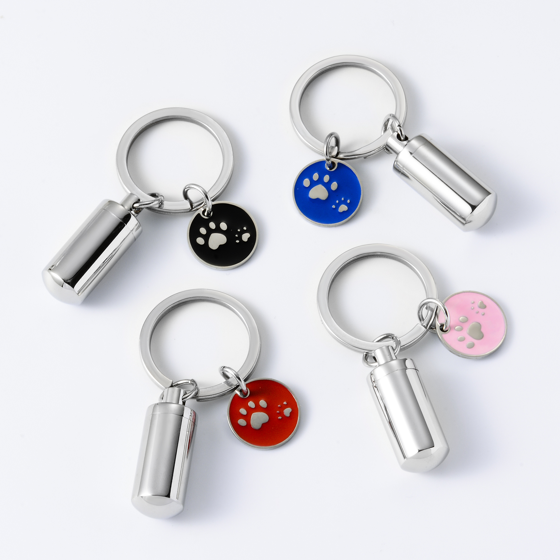 Photography Rules - Enamel Pet Cat Dog Paw Charm