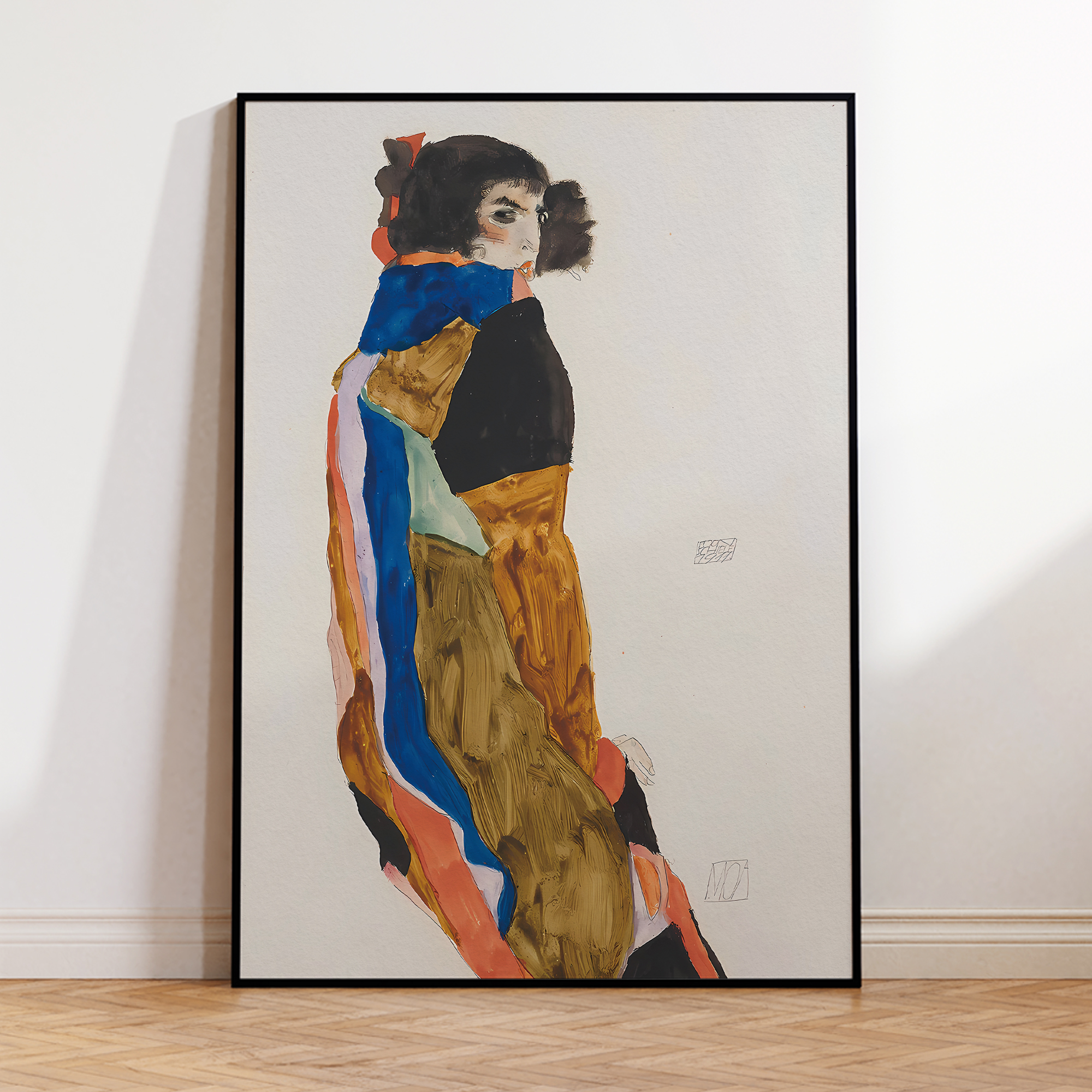 Modern Abstract Egon Schiele M – Photography Gallery Bewertung und Preis