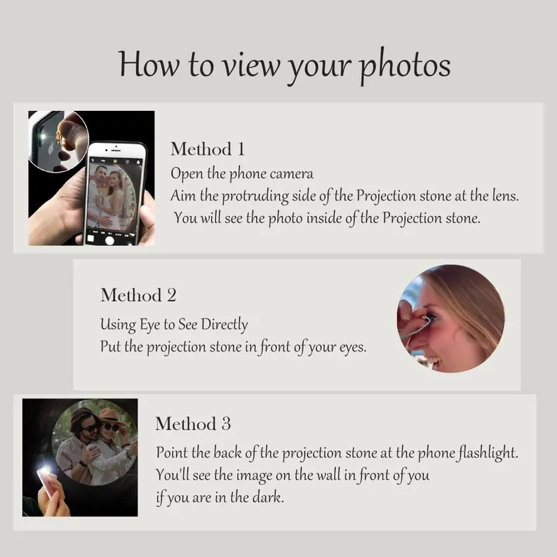 Customized Diamond Projection  – Photographic Memory Bewertung und Preis