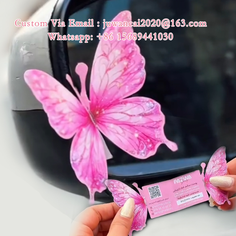 Custom Butterfly Shaped Flyer  – Photography Logo Bewertung und Preis