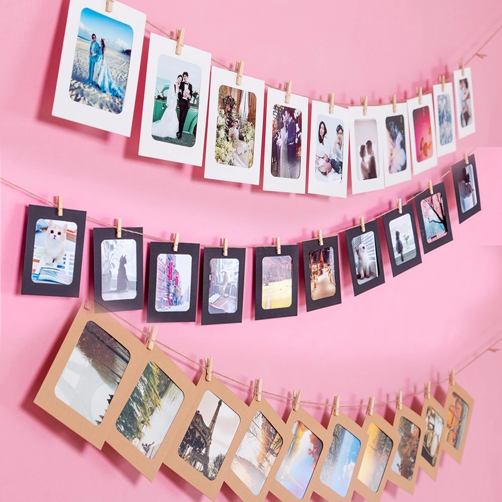 10PCS DIY Kraft Paper Photo Fr – Photography Zone Bewertung und Preis