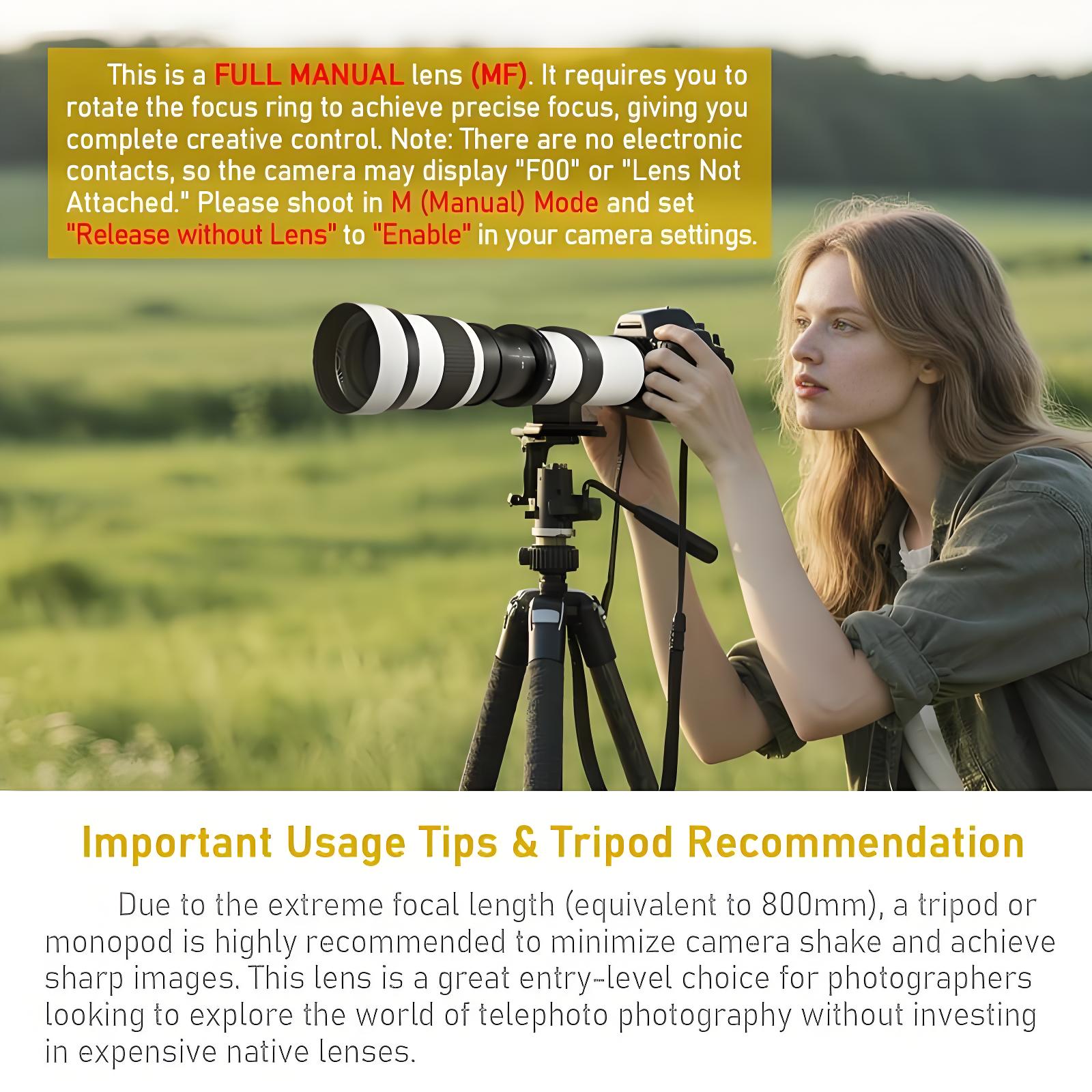 Super Telephoto Lens for Canon – Photography Ratio Bewertung und Preis