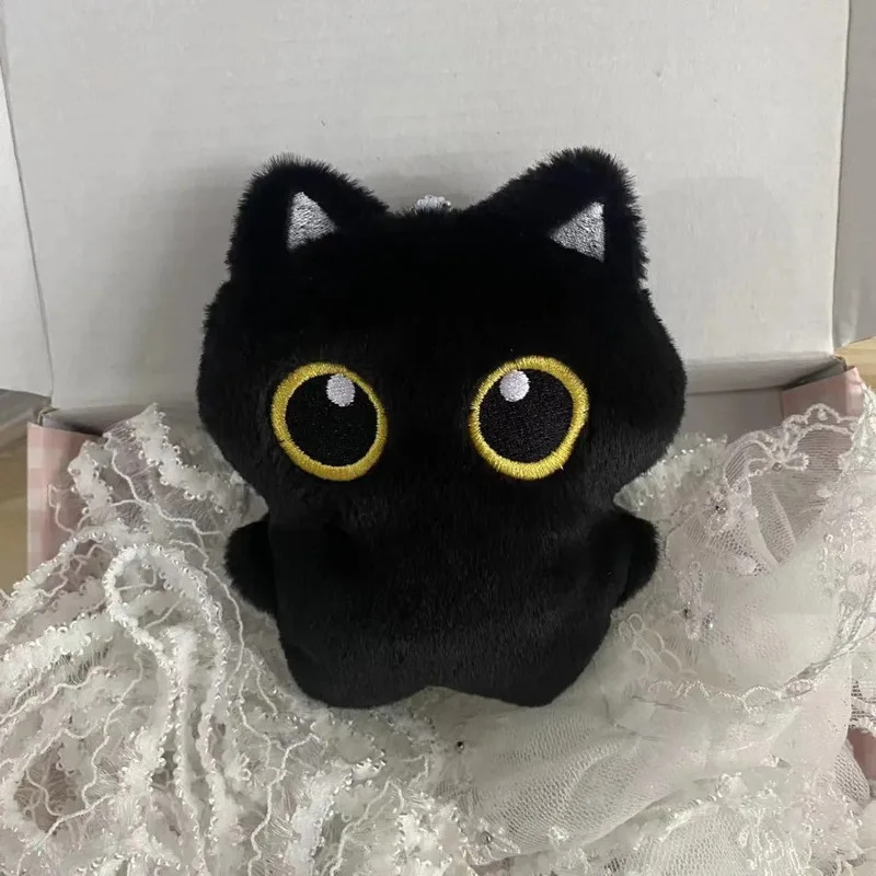 Cute plush toy of a black cat, – Photography Rules Bewertung und Preis