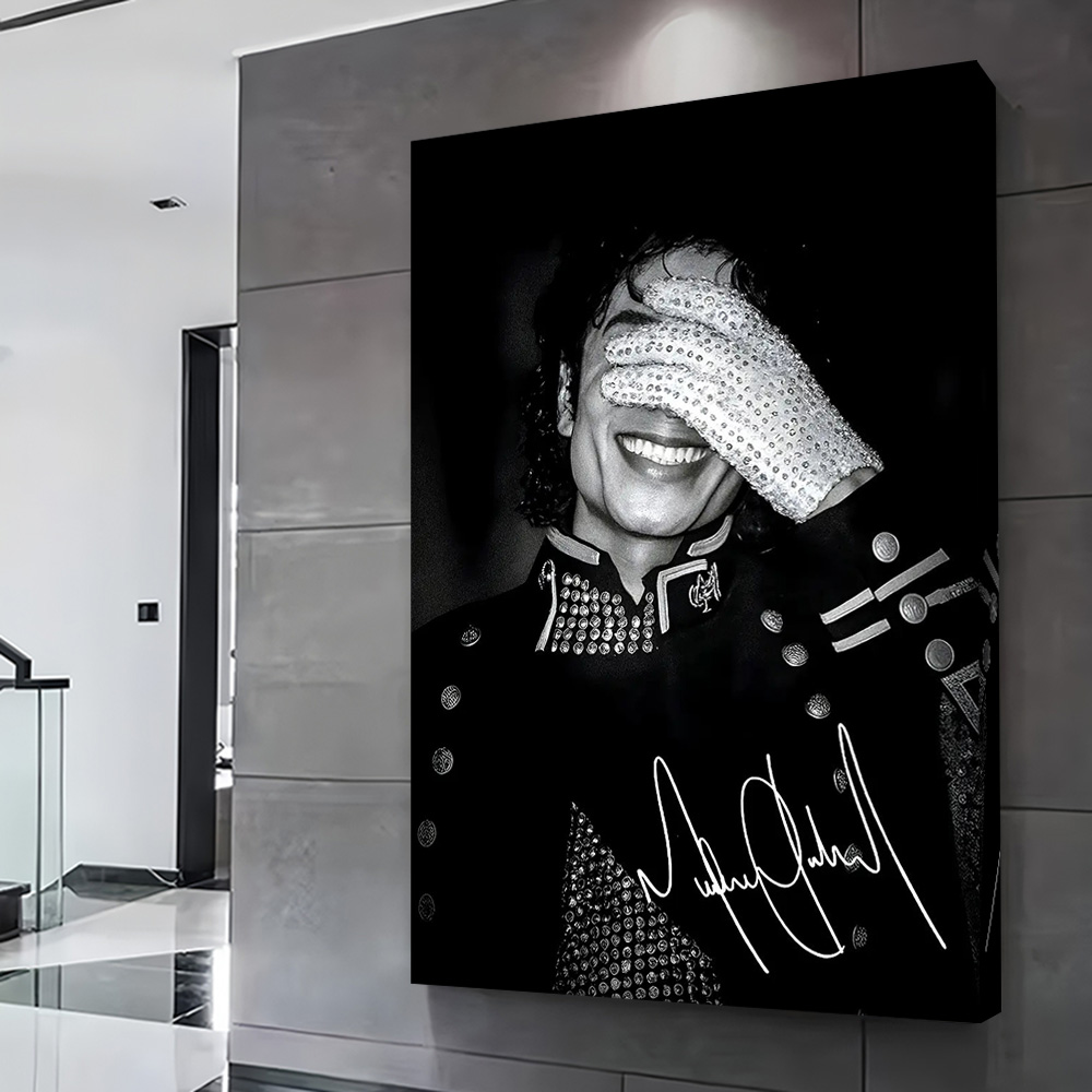 Michael Jackson With Sequined  – Photography Gallery Bewertung und Preis