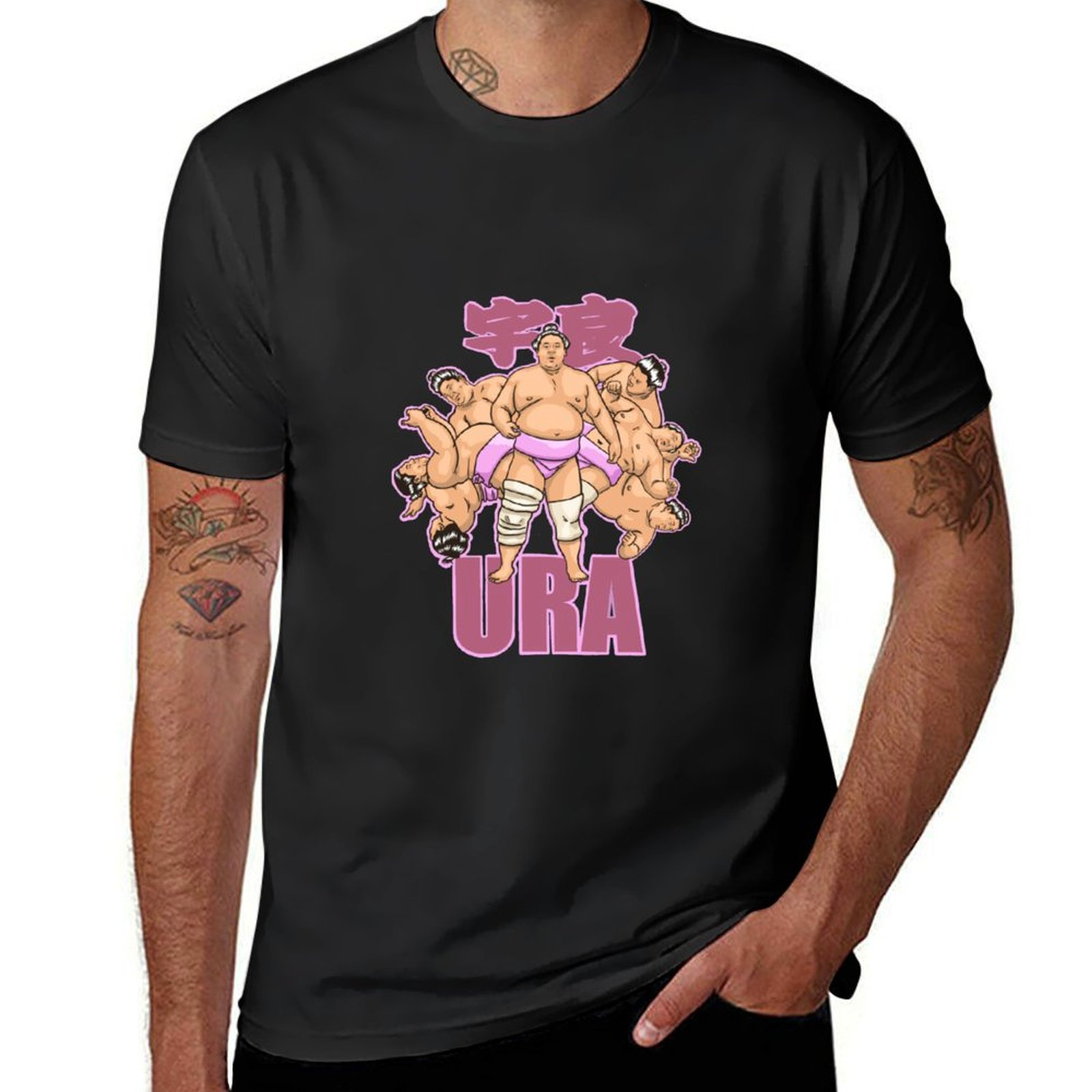 URA Sumo wrestler T-Shirt boys – Photography Logo Bewertung und Preis