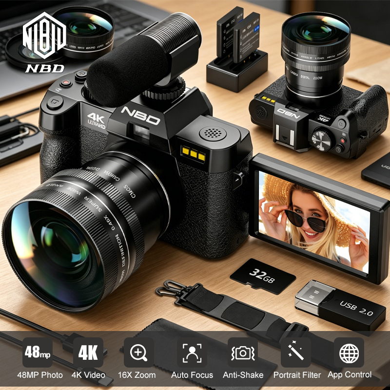 NBD 4K&48MP Digital Camera S10 – Photography Nature Images Bewertung und Preis