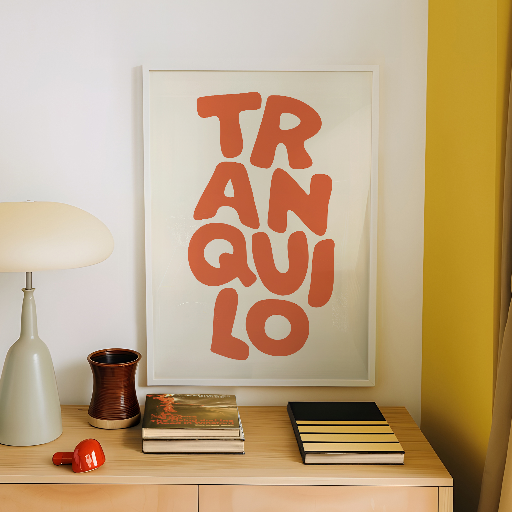 Boho Tranquilo Orange Cream Re – Photography Gallery Bewertung und Preis