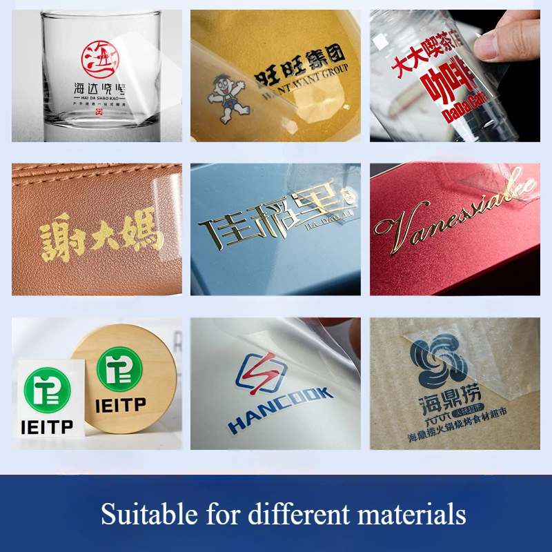 100PCS 3D Name Sticker Any Siz – Photography Logo Bewertung und Preis