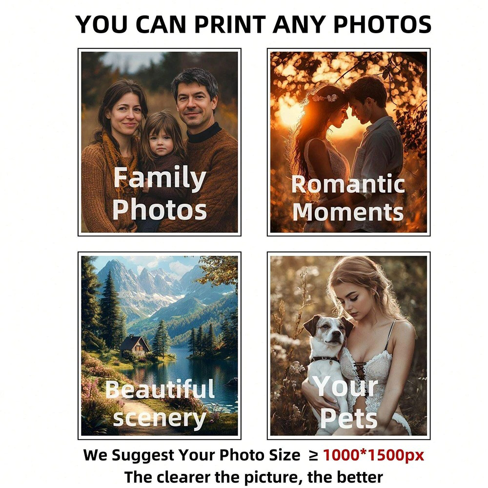1pc Frameless Personalize Cust – Photography Fashion Bewertung und Preis