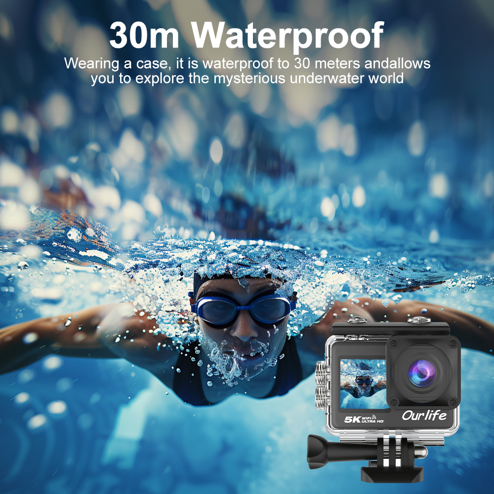 Ourlife 5K30FPS Action Camera  – Photographic Memory Bewertung und Preis