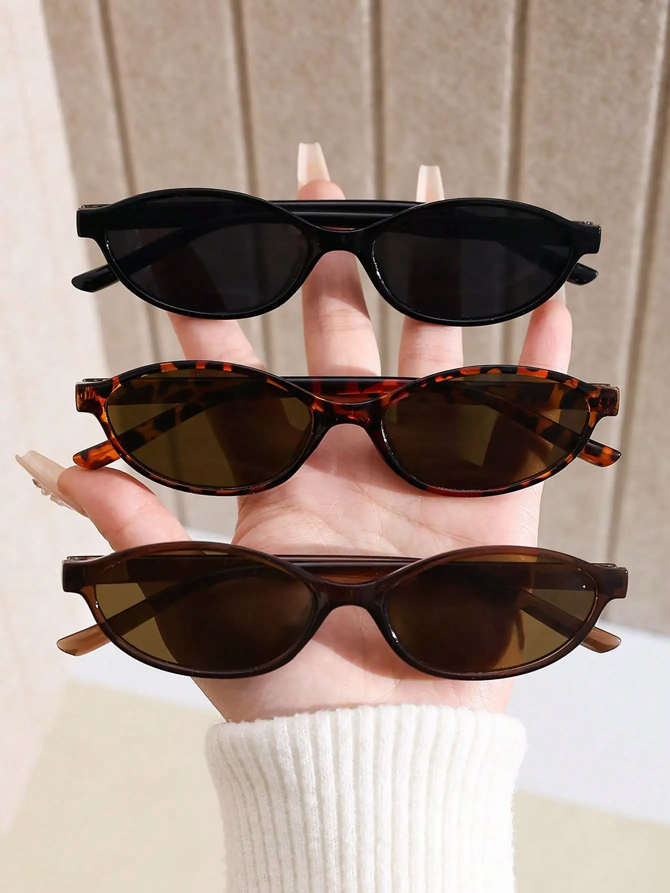 1 Pair Retro Geometric Full Fr – Photography Fashion Bewertung und Preis