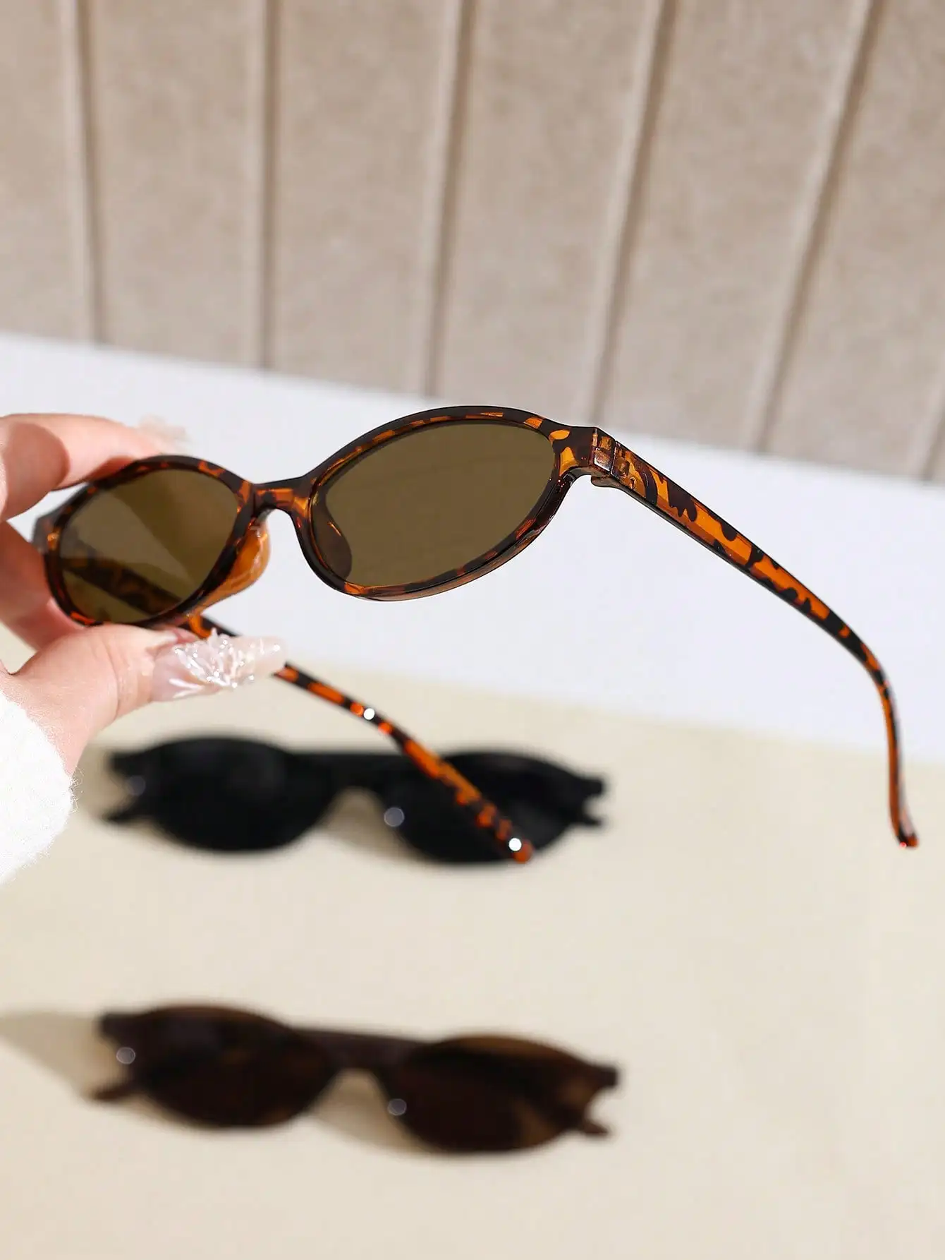 1 Pair Retro Geometric Full Fr – Photography Fashion Bewertung und Preis