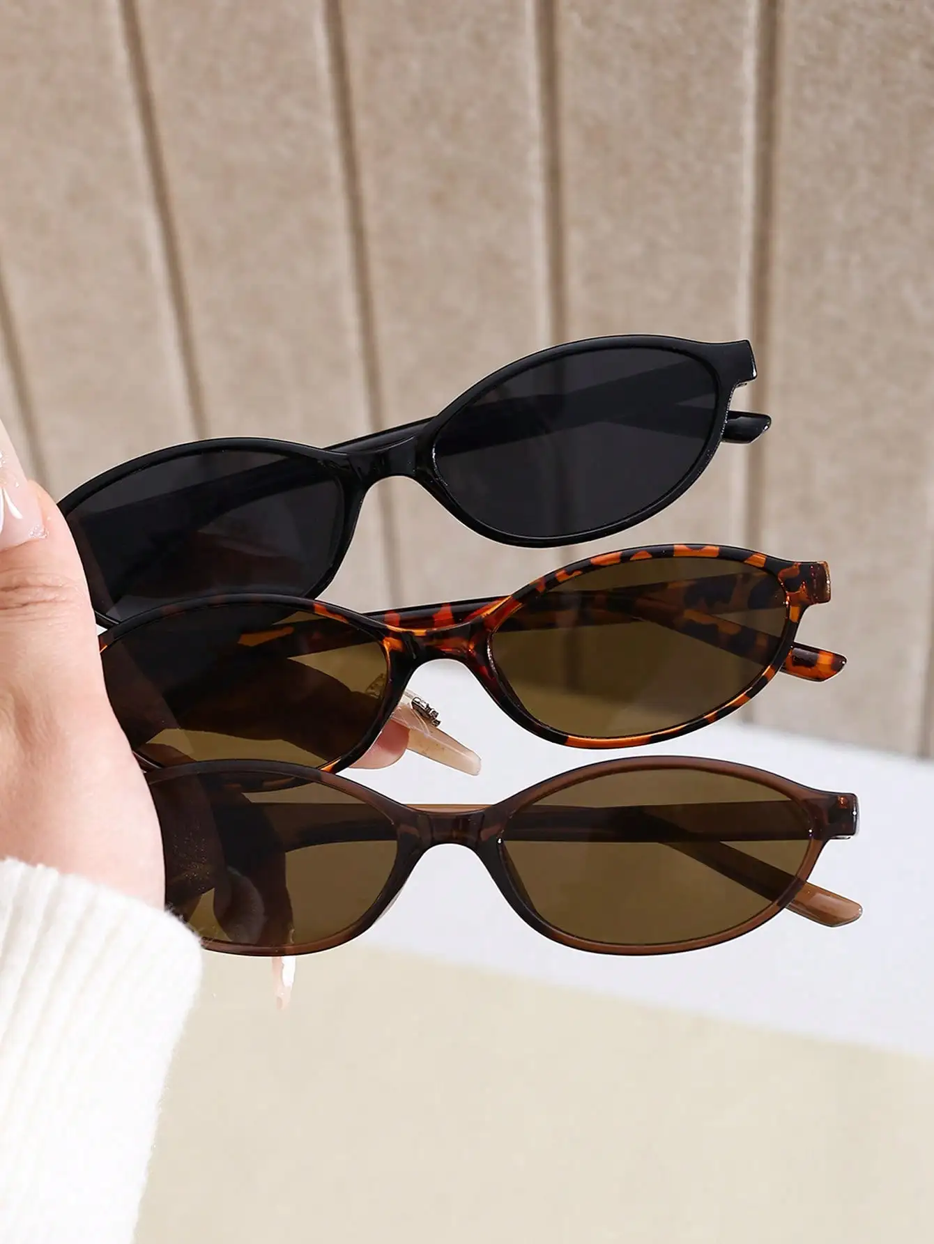 1 Pair Retro Geometric Full Fr – Photography Fashion Bewertung und Preis