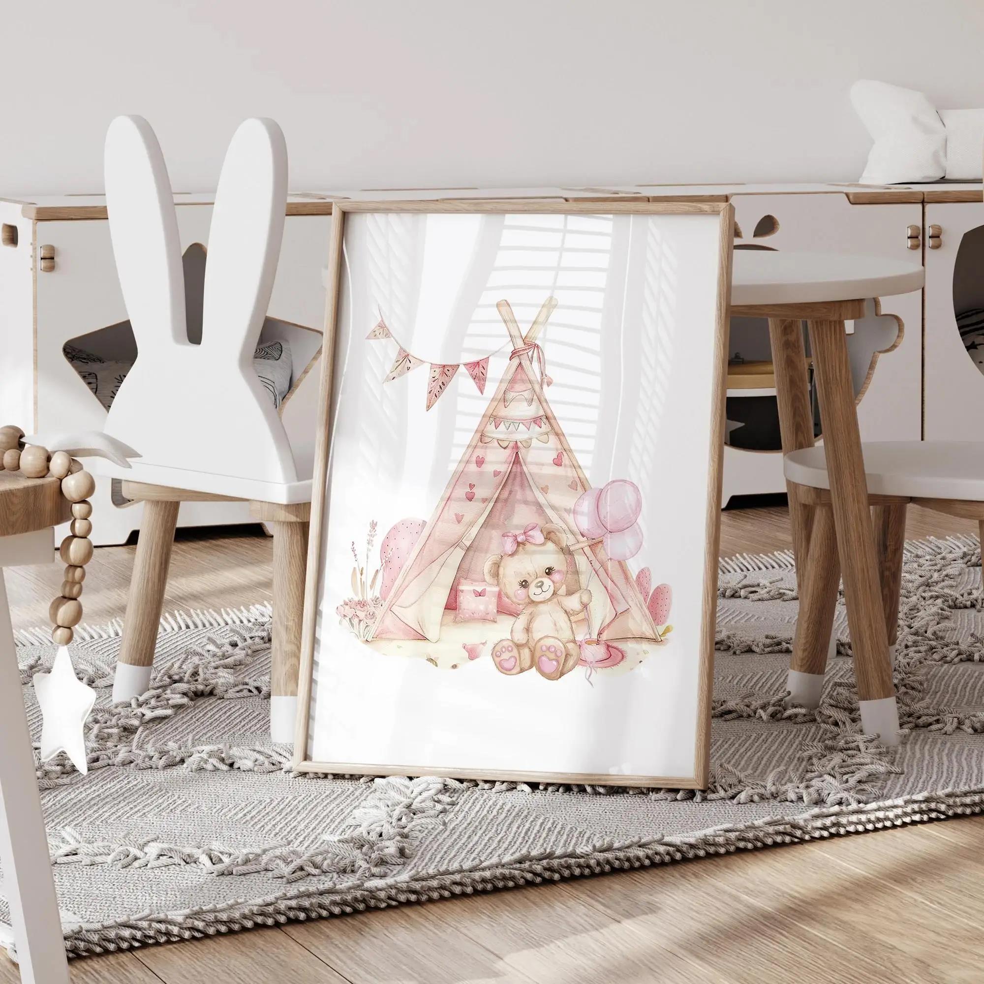 Pink Dream Bear Carousel Tent  – Photography Gallery Bewertung und Preis