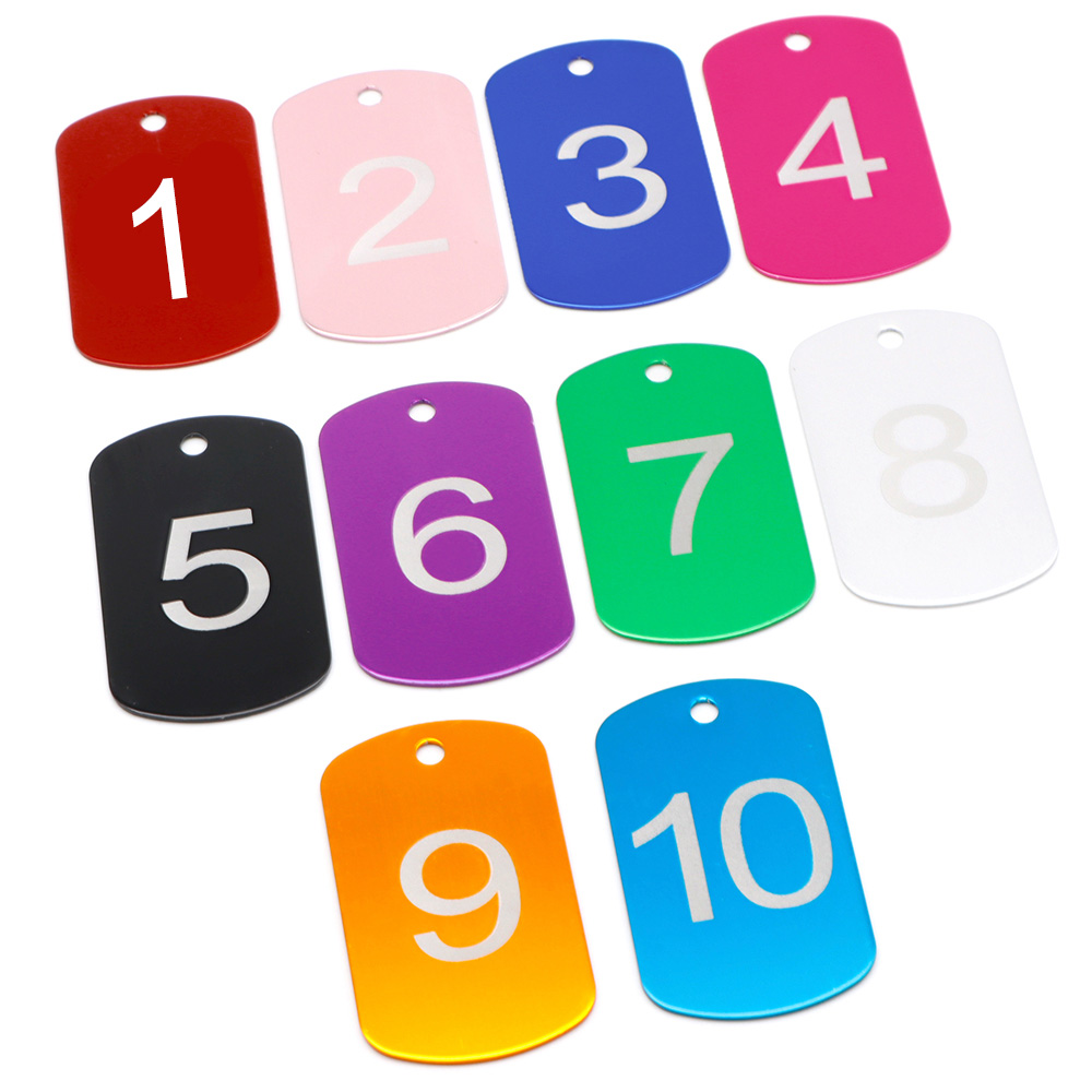 Number Tag Rectangular Aluminu – Photography Rules Bewertung und Preis