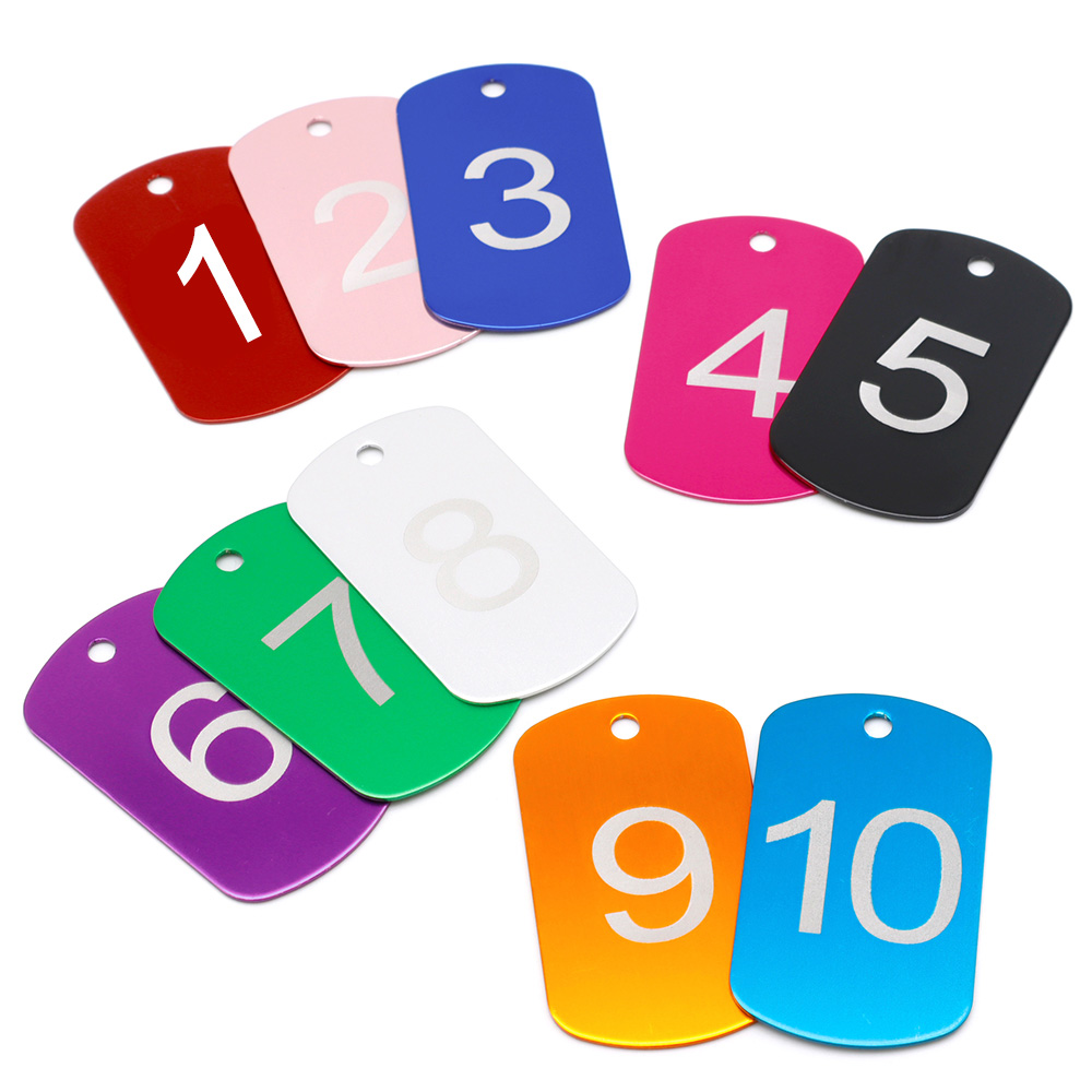 Number Tag Rectangular Aluminu – Photography Rules Bewertung und Preis