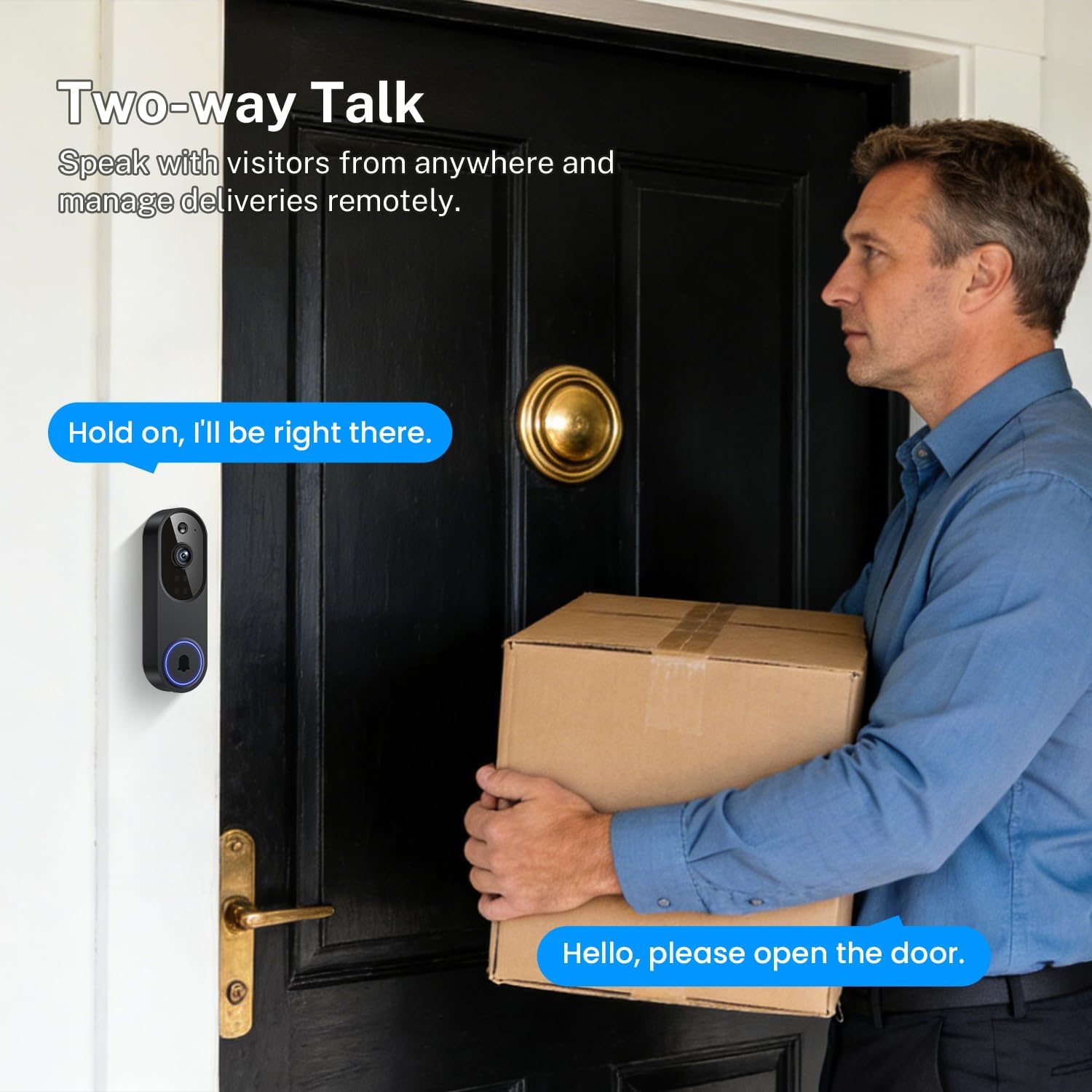 Wireless Wi-Fi Video Doorbell  – Photographic Memory Bewertung und Preis