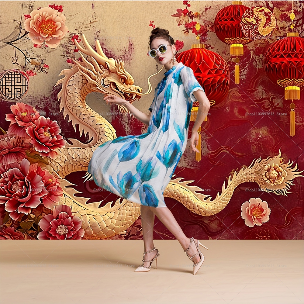 Chinese New Year Photo Backdro – Photography Zone Bewertung und Preis