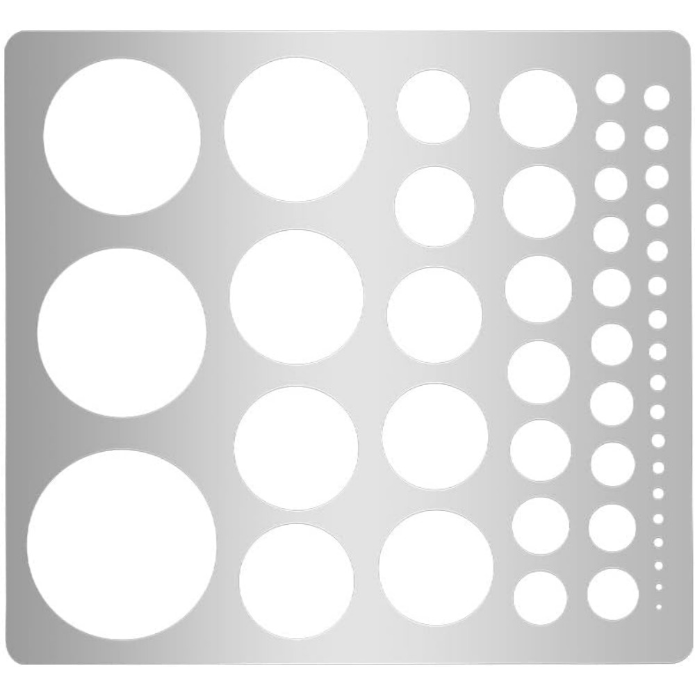 1Pcs Metal Circle Stencil Temp – Photography Rules Bewertung und Preis