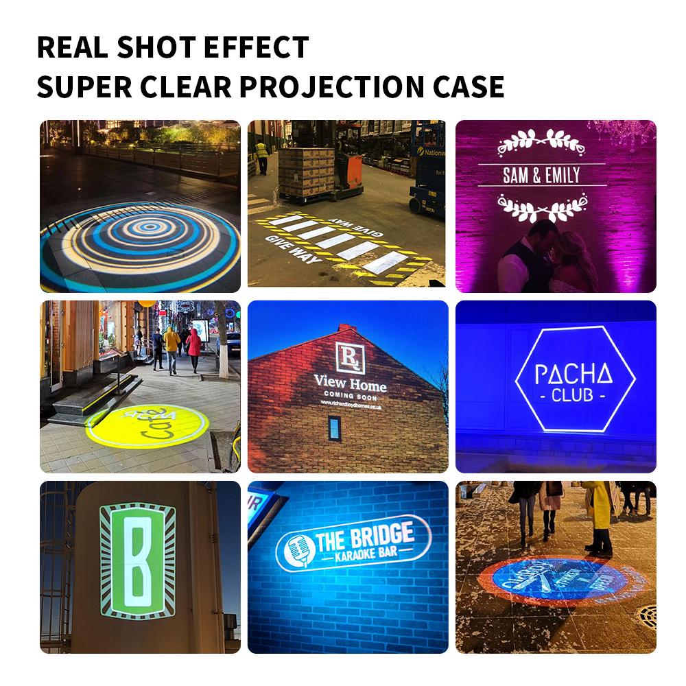 Custom Led HD Gobo Logo Projec – Photography Logo Bewertung und Preis