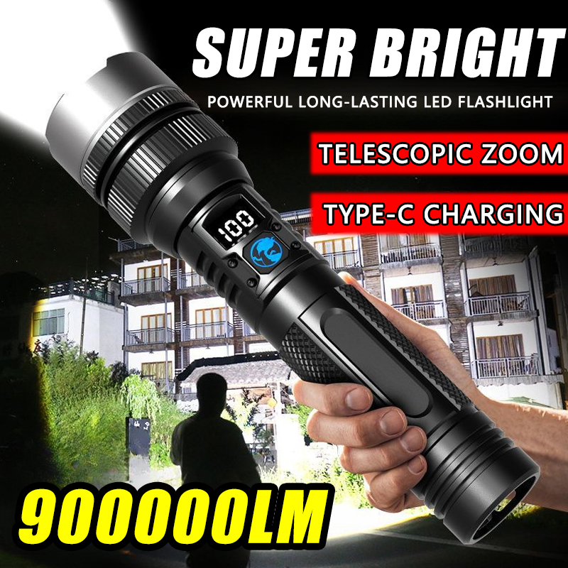 900000LM Powerful LED Flashlig – Photography Ratio Bewertung und Preis