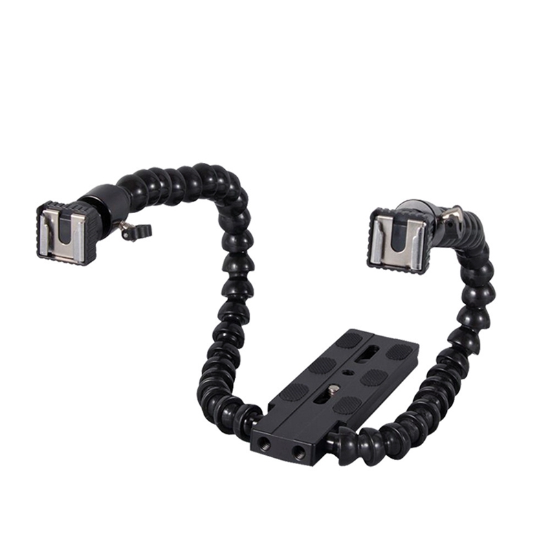 Flexible Dual Arm Hot Shoe Fla – Photography Ratio Bewertung und Preis