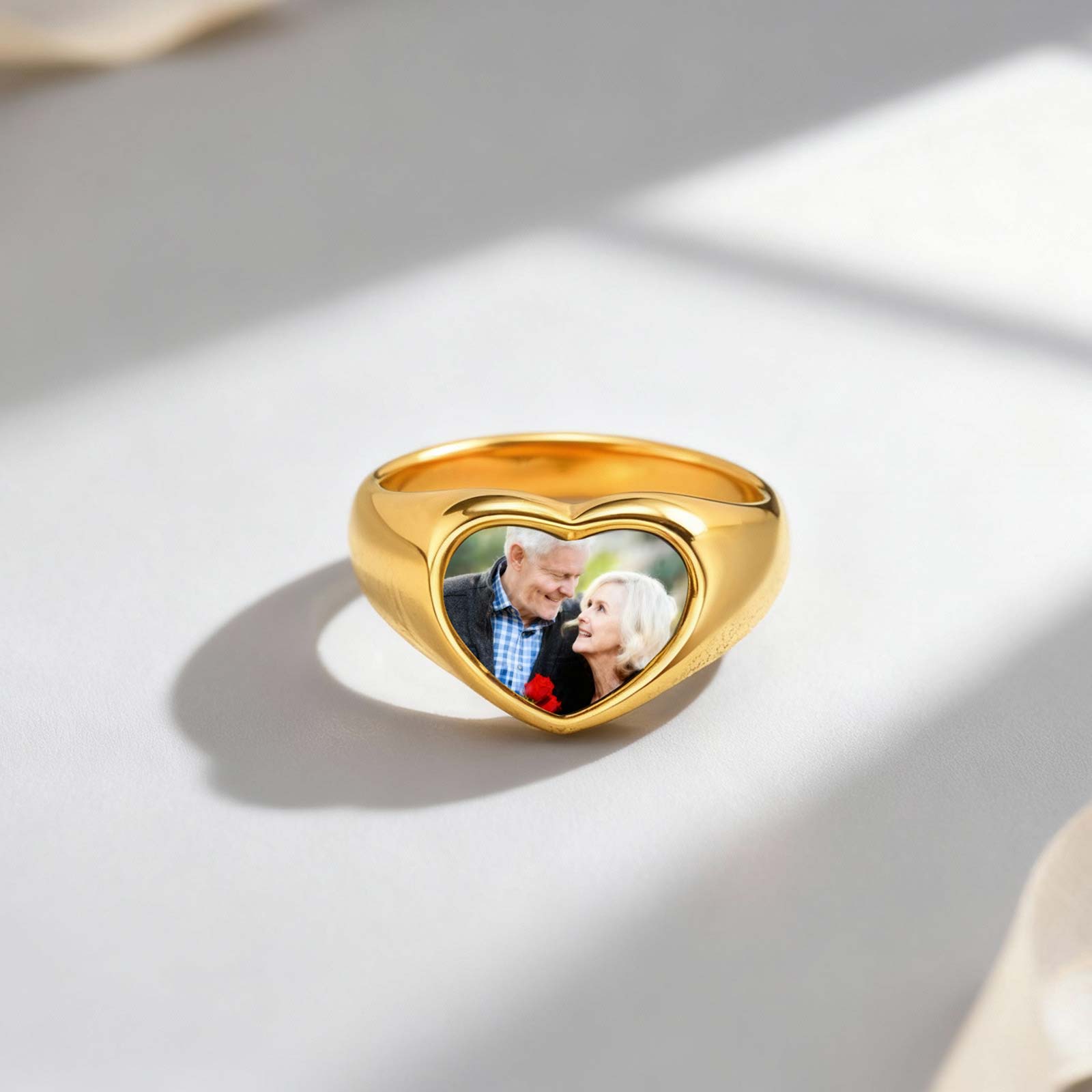 Custom Photo Signet Ring for W – Photography Logo Bewertung und Preis