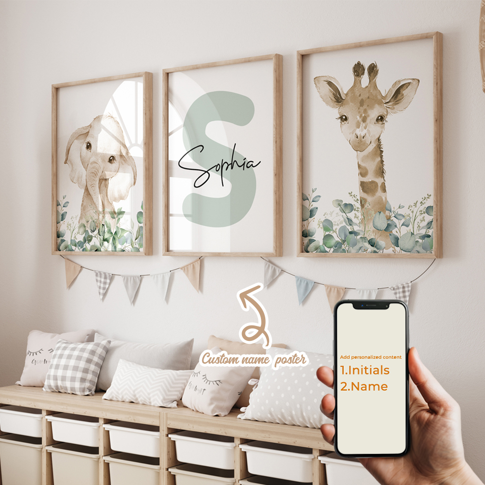 3pcs Personalized Custom Name  – Photography Gallery Bewertung und Preis