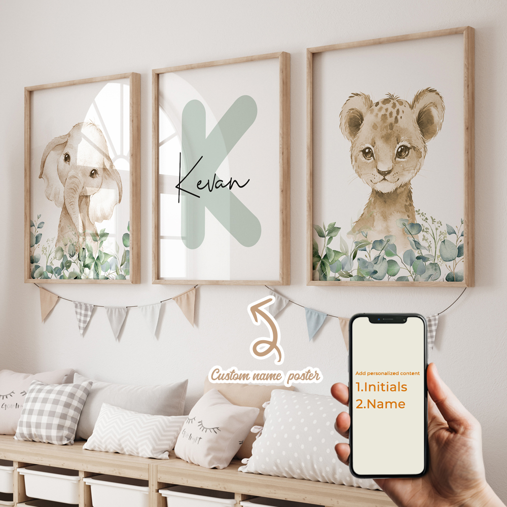 3pcs Personalized Custom Name  – Photography Gallery Bewertung und Preis