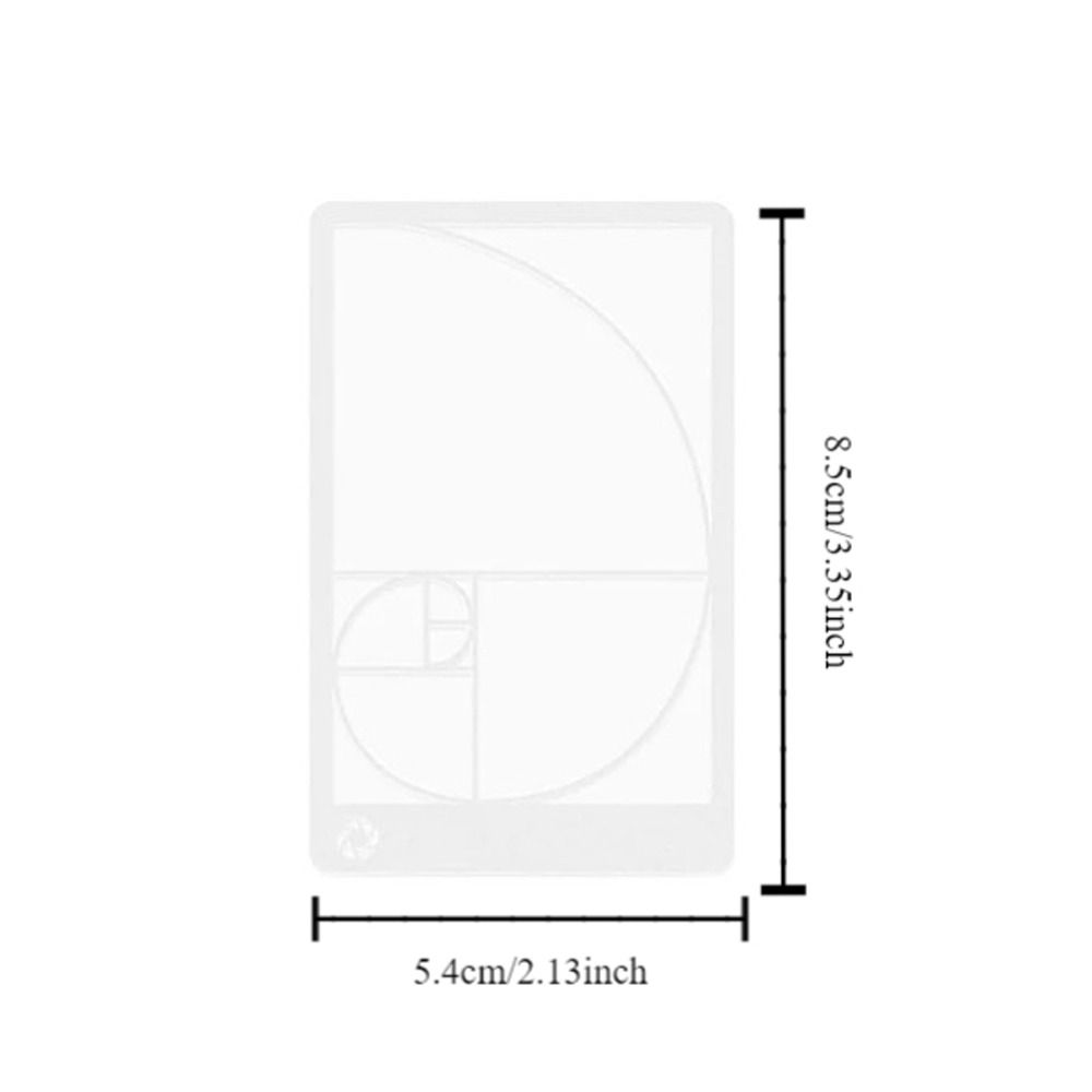 Viewfinder Ruler Golden Ratio  – Photography Ratio Bewertung und Preis