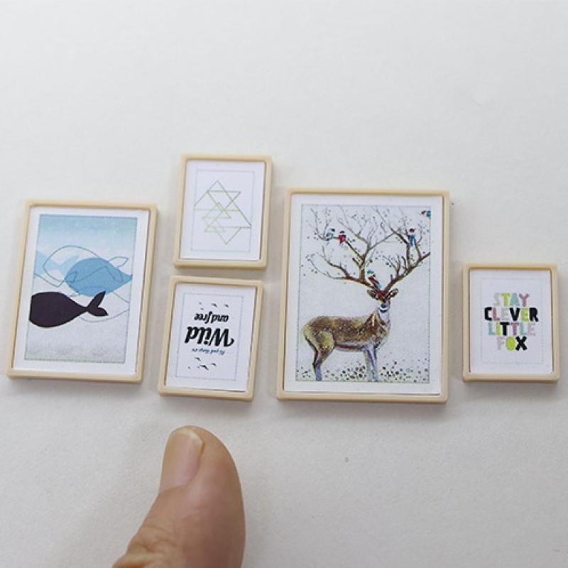 1 Set Doll House DIY Accessori – Photography Gallery Bewertung und Preis