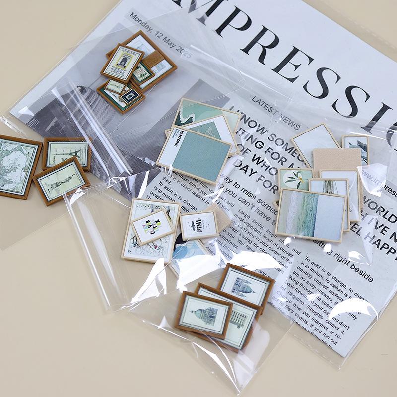 1 Set Doll House DIY Accessori – Photography Gallery Bewertung und Preis