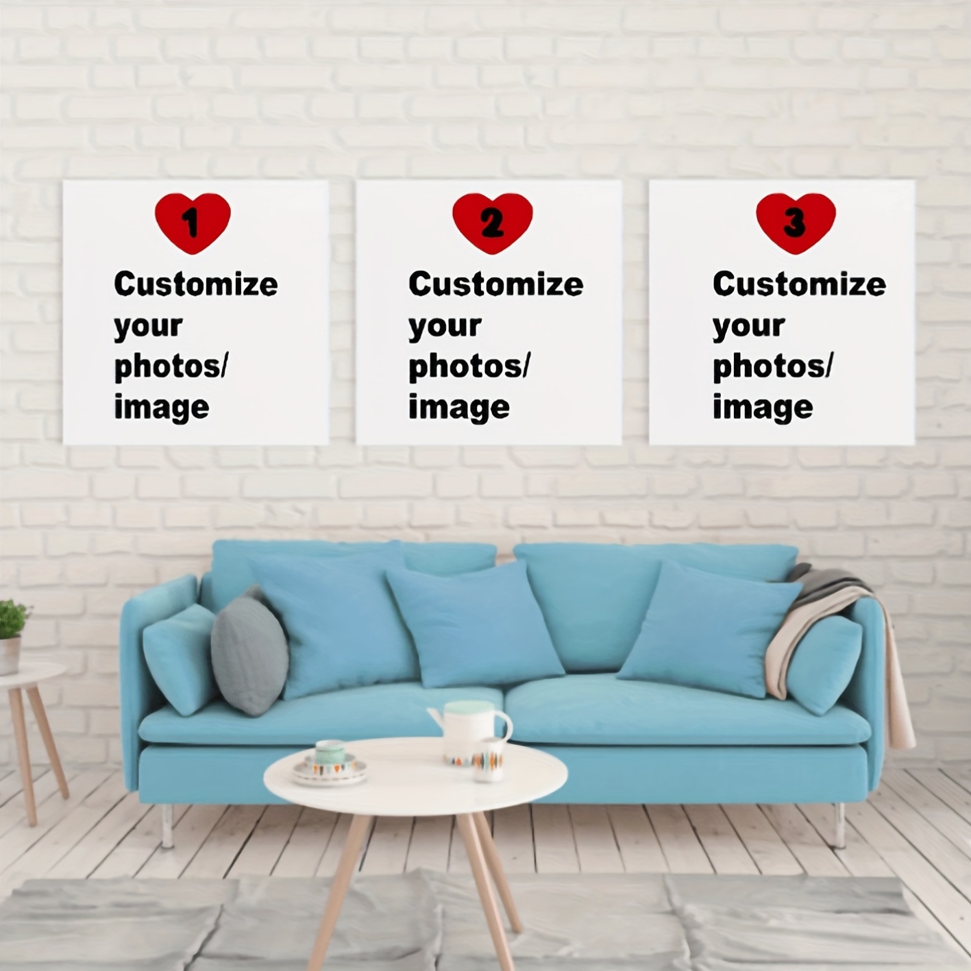 3pcs/set Custom Square Canvas  – Photography Gallery Bewertung und Preis