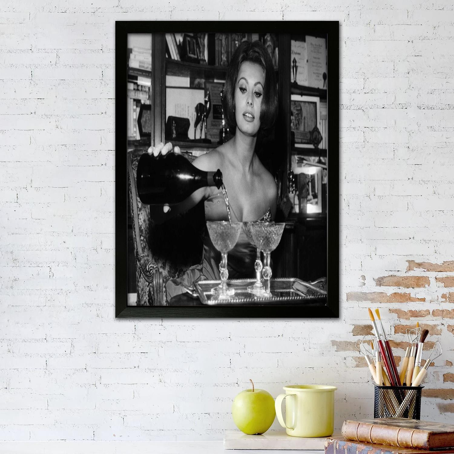 sophia loren Canvas Art Poster – Photography Gallery Bewertung und Preis