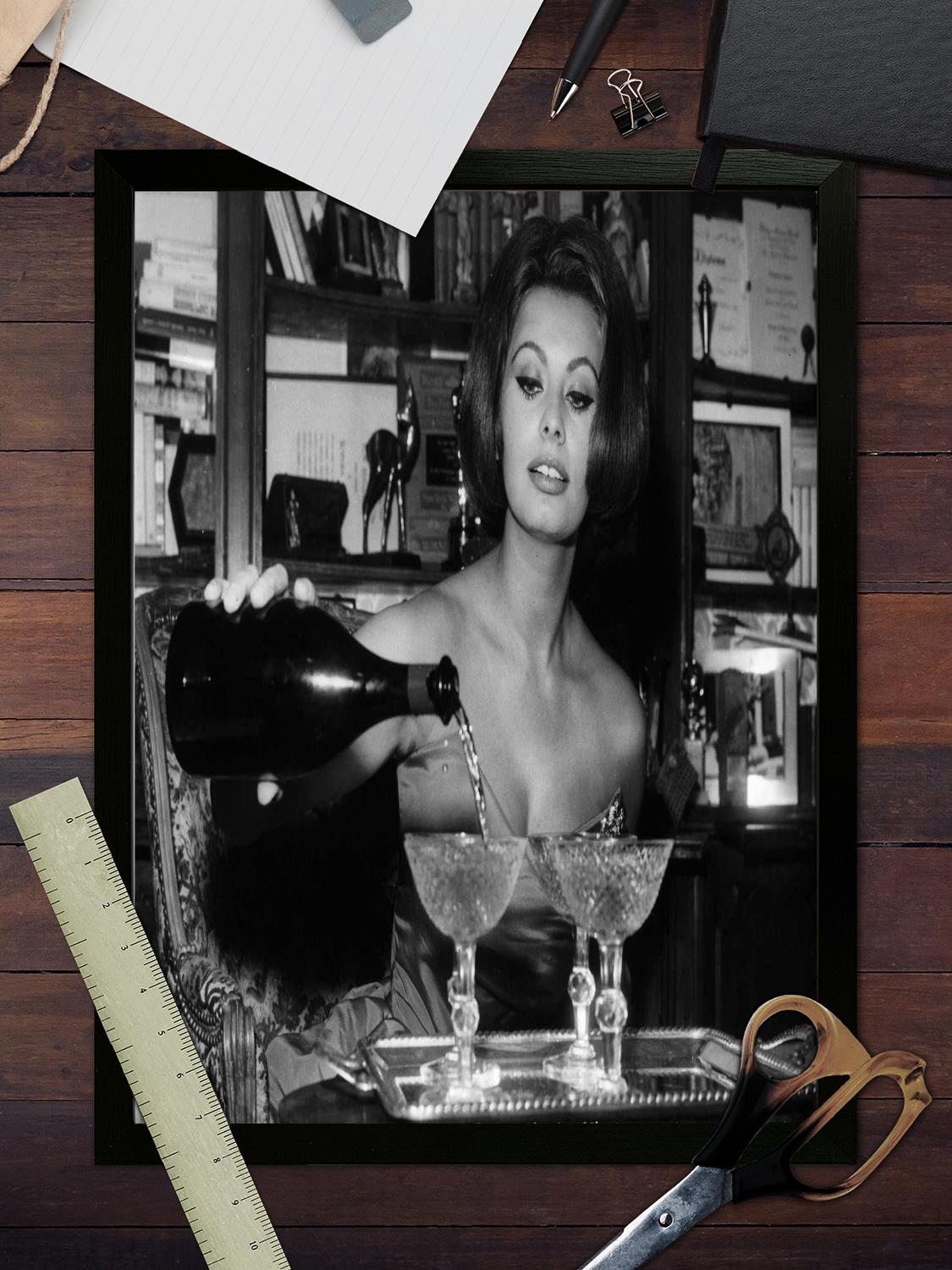 sophia loren Canvas Art Poster – Photography Gallery Bewertung und Preis