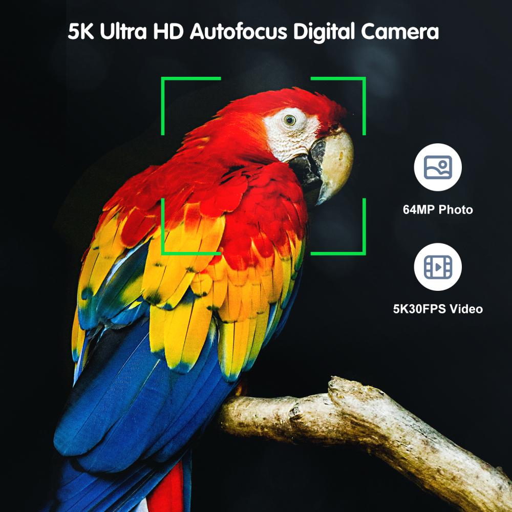 5K Digital Camera for Photogra – Photography Nature Images Bewertung und Preis
