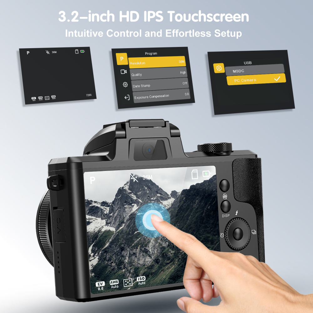 5K Digital Camera for Photogra – Photography Nature Images Bewertung und Preis