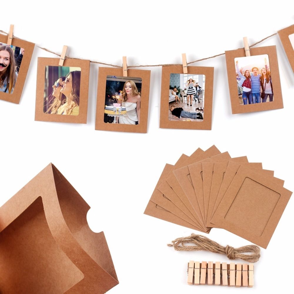 10Pcs DIY Craft Paper Photo Fr – Photography Zone Bewertung und Preis