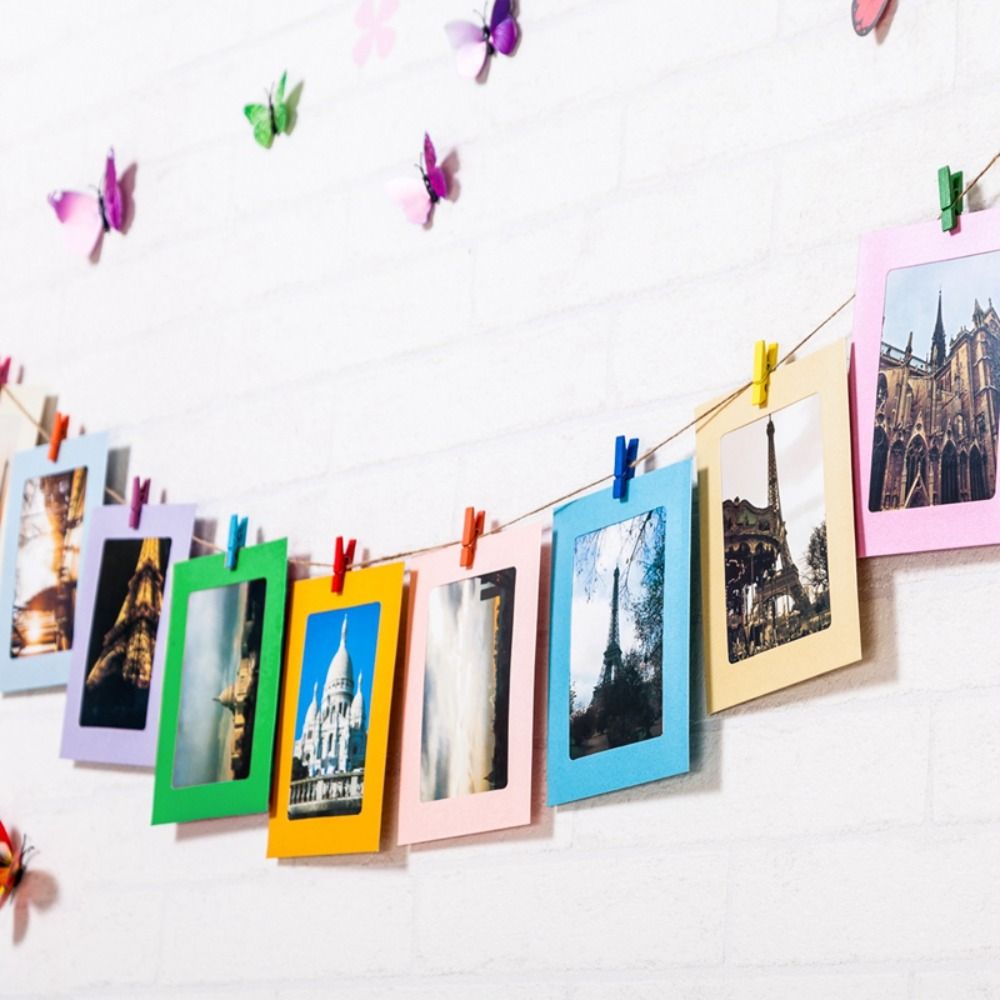 10Pcs DIY Craft Paper Photo Fr – Photography Zone Bewertung und Preis