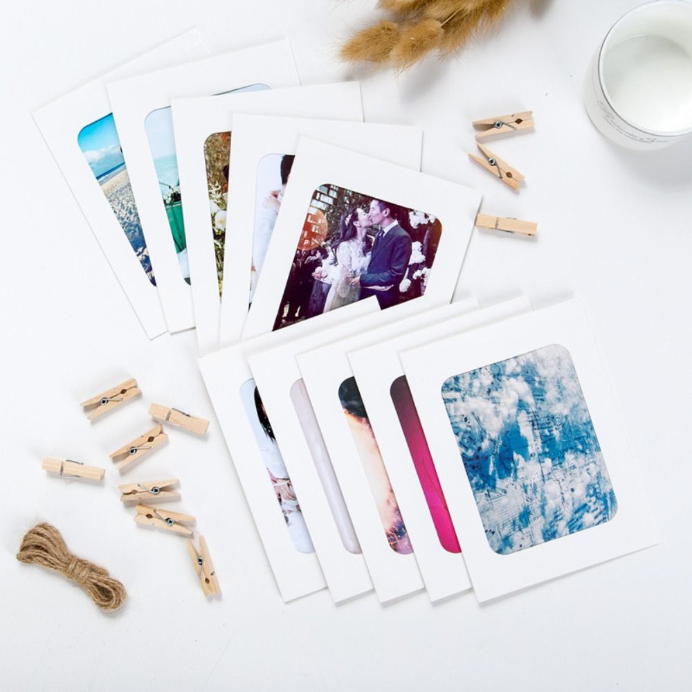 10Pcs DIY Craft Paper Photo Fr – Photography Zone Bewertung und Preis