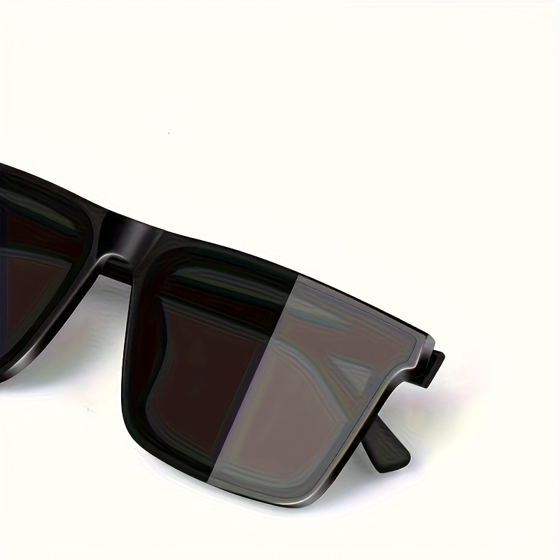 Men'S Simple Black Square Fash – Photography Fashion Bewertung und Preis