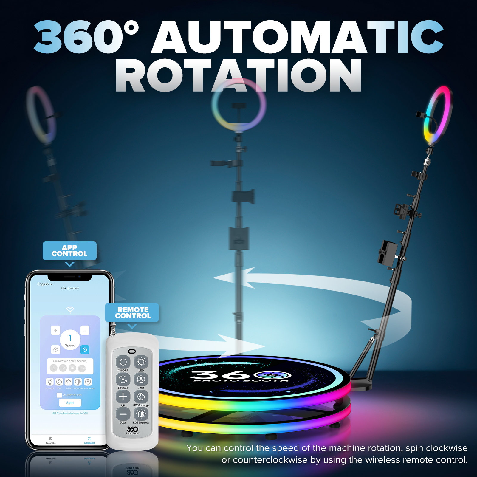 360 Rotating Photo Booth Ring  – Photography Website Bewertung und Preis