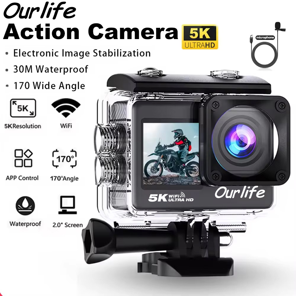 Ourlife 5K Action Camera 4K60F – Photographic Memory Bewertung und Preis
