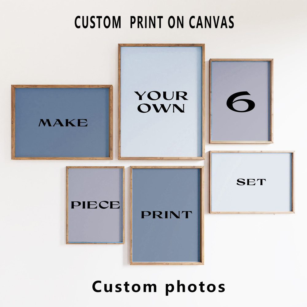6pcs/set Custom Canvas Prints  – Photography Gallery Bewertung und Preis