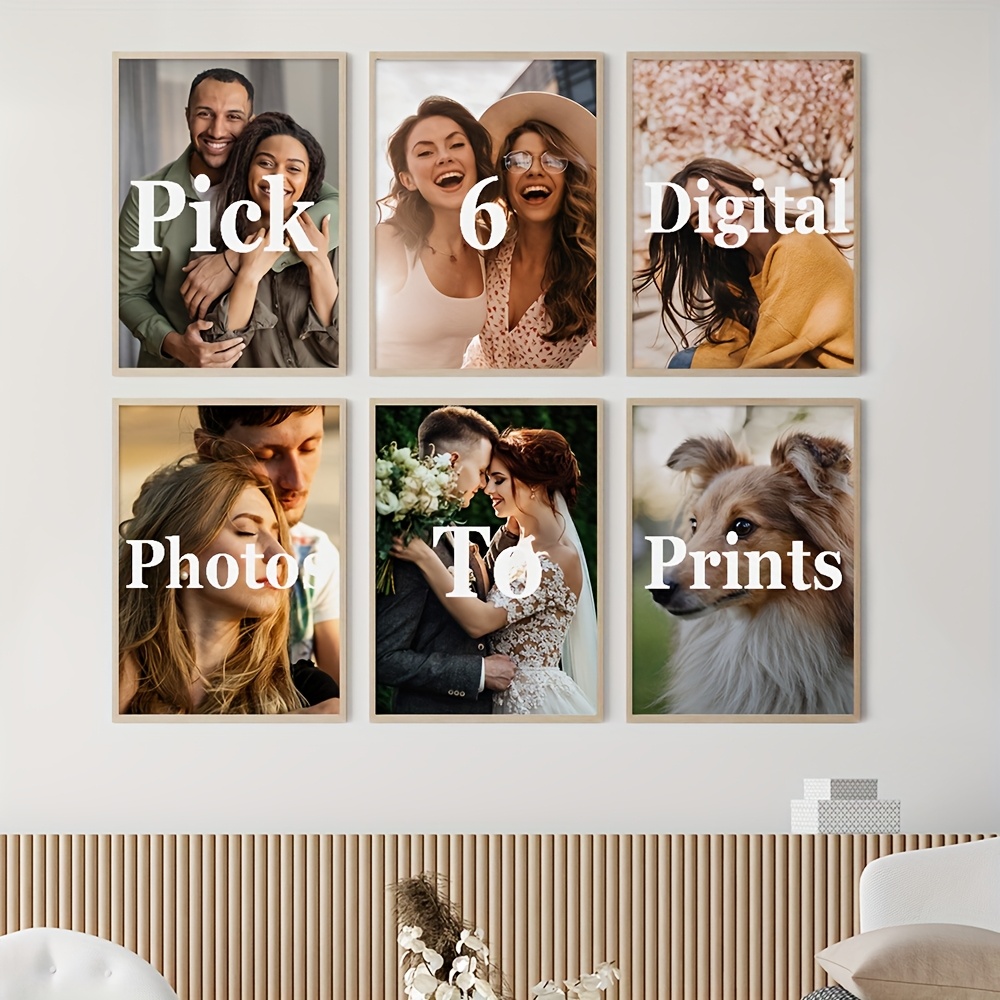 6pcs/set Custom Canvas Prints  – Photography Gallery Bewertung und Preis